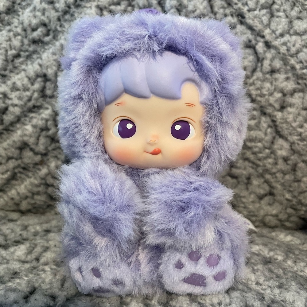 Hacipupu Grape Flavor Vinyl Plush Pendant